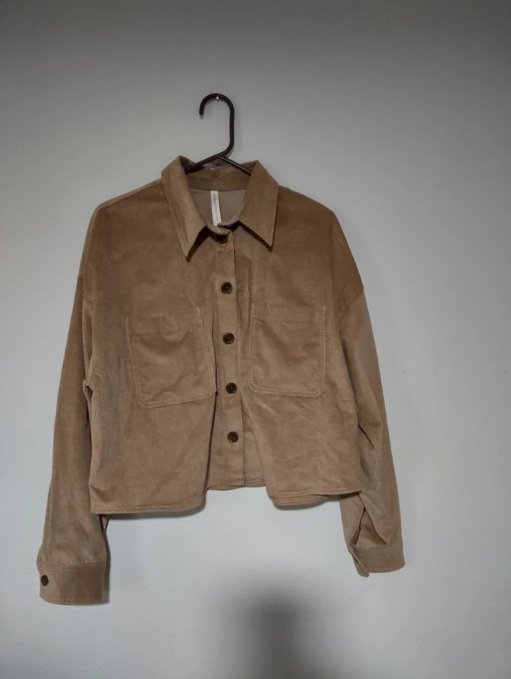 Aritzia The Group Babaton Graydon Corduroy Button Up Long Sleeve Shirt Medium